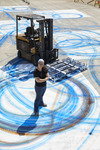 Forklift Smoke Painting Performance, Kohler Company, Kohler, WI